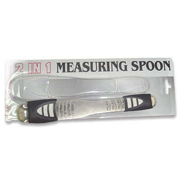  2-in-1 Measuring Spoon with Zinc Plating (2-in-1 cuillère de mesure avec Zinc Plating)