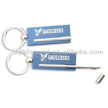  Key Chains with Pen (Key Chains avec Pen)