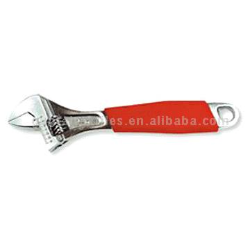  ADJ. Wrench PVC Rubble Handle (ADJ. Ключ ПВХ Щебень ручки)