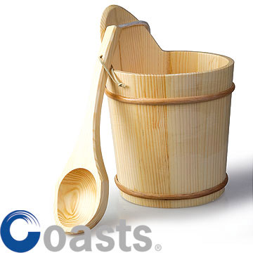  Sauna Bucket and Scoop (Sauna Bucket et Scoop)