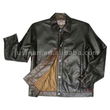  Men`s Leather Jacket (Мужская куртка кожа)