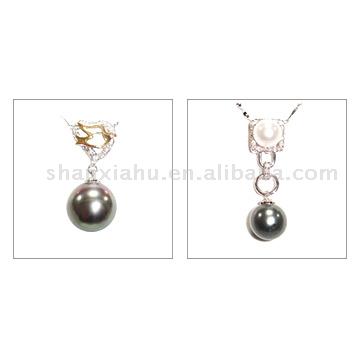 18k Gold Tahiti Pearl Pendant (18k Gold Tahiti Pearl Pendant)