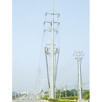  Dual-Line Terminal Pole (35kV) (Dual-Line Terminal Pole (35kV))