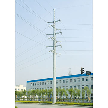  Dual-Line Straight Branch Pole (35kV) (Dual-Line Straight Branch Pole (35kV))