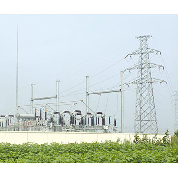  Substation Steel Frame (110kV) (Substation Stahlrahmen (110 kV))