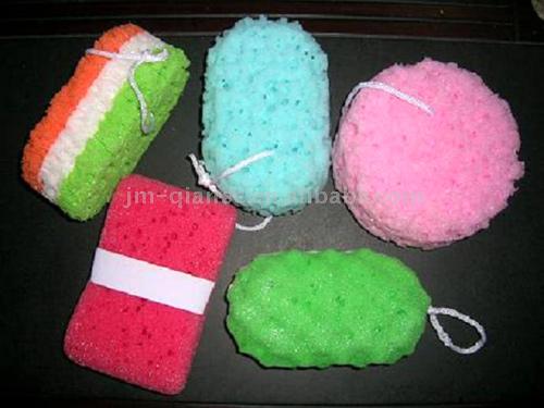  Colorful Bath Sponges (Красочный Мочалки)