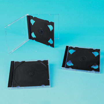  10.4mm CD Case with Black Tray (Single / Double / Triple) (10.4mm CD Case с Черным лоток (Single / Double / Triple))