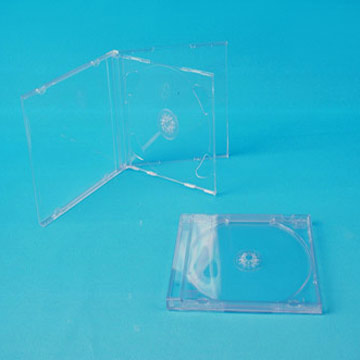  10.4mm Transparent CD Case (Single / Double / Triple) (10.4mm Transparent CD Case (simple / double / triple))