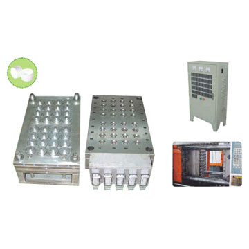  Cap Moulds with Hot Runner ( Cap Moulds with Hot Runner)