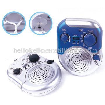  AM / FM Shower Radio with Clock ( AM / FM Shower Radio with Clock)