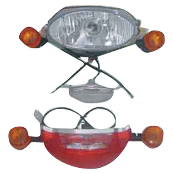  Motorcycle Set Lamp (Мотоцикл Задать лампа)