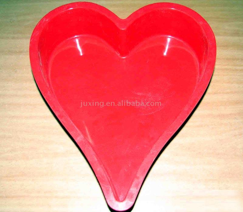  Silicone Heart Shaped Cake Mould ( Silicone Heart Shaped Cake Mould)