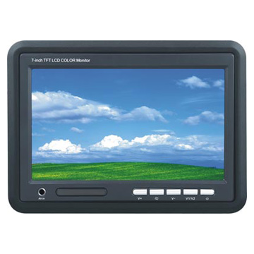  7" Headrest in-Car LCD Monitor (7 "Appui-tête en-Car LCD Monitor)