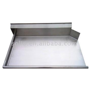  Stainless Steel Dish Table (Vaisselle de table en acier inoxydable)