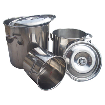  Stainless Steel Cylinder Tub (Cylindre à cuve en acier inoxydable)