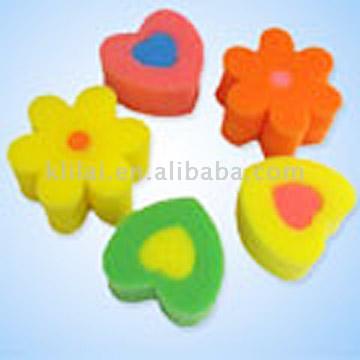  Flower Shape Bath Sponge (Flower Shape bain à l`éponge)