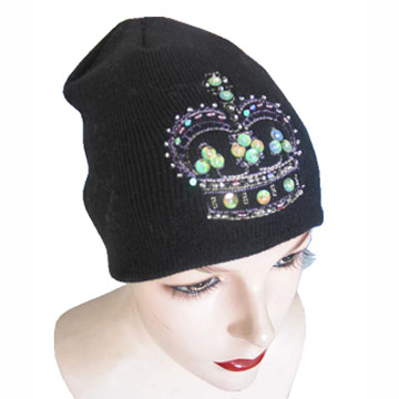  Acrylic Knitted Beanie Hat (Акриловые Трикотажная шапочка Hat)