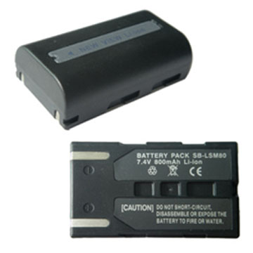  Camcorder Battery SB-LSM80 (Caméscope Batterie SB-LSM80)