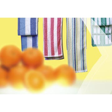  Colored Face Towels (Face Serviettes colorées)