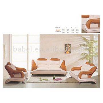  Leather Sofa (Leather Sofa)