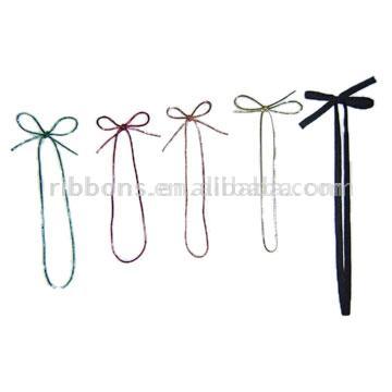  Elastic Stretch Loop with Pre-Tied Bow ( Elastic Stretch Loop with Pre-Tied Bow)