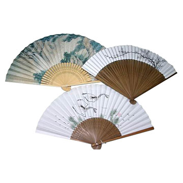  Handicraft Fans (Paper Fan) ( Handicraft Fans (Paper Fan))