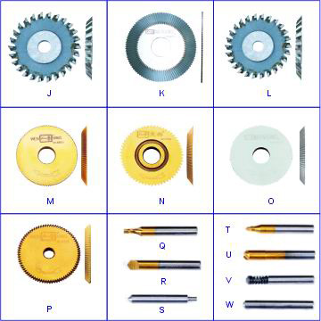  Cutters for Key Cutting Machines