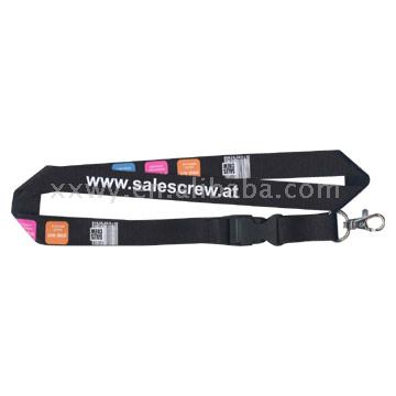  Silk Screen Printed Lanyard (Sérigraphie TOUR DE COU)