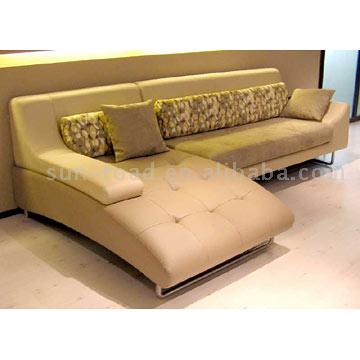  Modern Leather Sofa (SR558) ( Modern Leather Sofa (SR558))