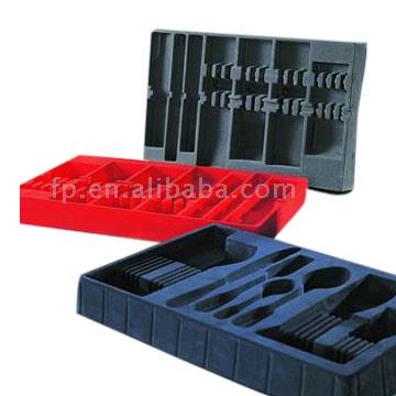  Thermoformed, Vacuum Formed, Flocked Trays, Box Insert (Формование, вакуумное Сформированный устремились лотки, Box Включить)