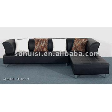  Fabric / Leather Sofa (Ткань / кожа диван)