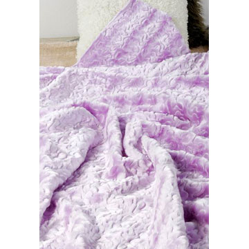  Short Pile Synthetic Fur Blanket / Throw