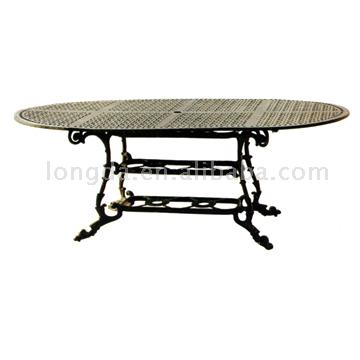  42 X 84" Oval Table (42 X 84 "Oval Tabelle)