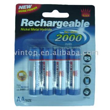  Rechargeable Batteries (Piles rechargeables)