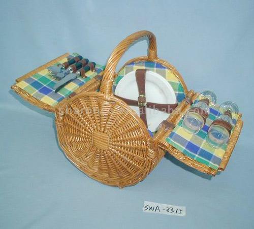  Wicker Picnic Basket (Panier pique-nique en osier)