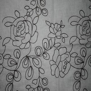  Embroidered Cotton Fabric ( Embroidered Cotton Fabric)