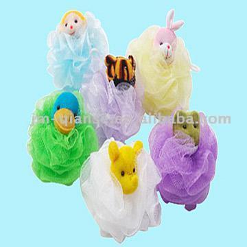  Animal Shaped Mesh Sponges (Les éponges en forme animale Mesh)