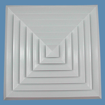  Four-Way Bevel Frame Ceiling Diffuser (Four-Way Biseau Frame Diffuseur de plafond)
