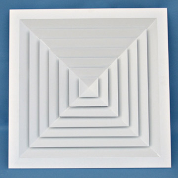  Four-Way Flush Frame Ceiling Diffuser (Quatre-Flush Way Cadre de plafond diffuseur)