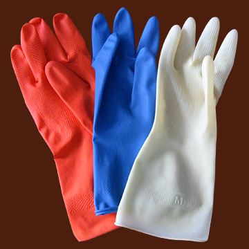  Latex Household Gloves (Des gants en latex)