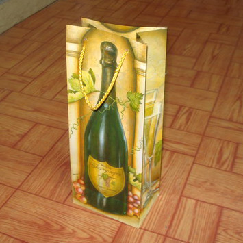  Paper Bottle Bag ( Paper Bottle Bag)