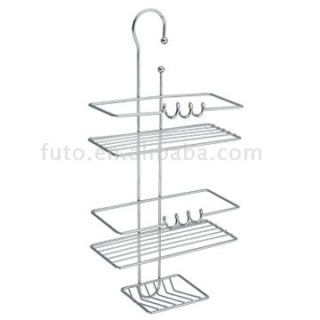  Chrome Plated Bathroom Rack (Salle de bain chromé Rack)