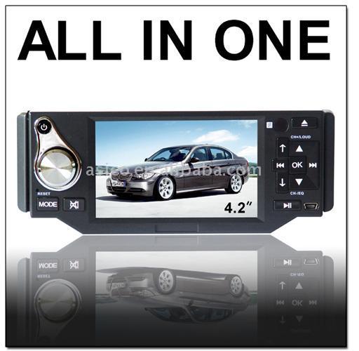  4.2 Inch Car DVD Player Build in TV Tuner and Built in Amplifier (4,2 дюймов Car DVD Player Build тюнером и встроенным усилителем)