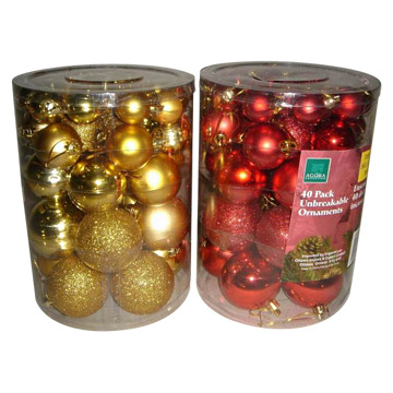  Christmas Balls (Boules de Noël)