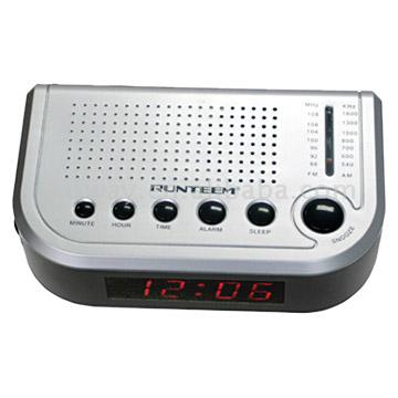  AM / FM LED Alarm Clock Radio