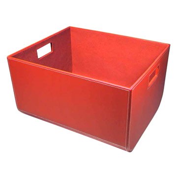  Faux Leather Storage Case (Faux cuir Storage Case)