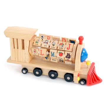 Holz Alphabetisch Truck (Holz Alphabetisch Truck)