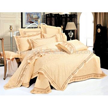  10pc Embroidered Bedding Set (10PC Вышитая Комплекты постельных принадлежностей)