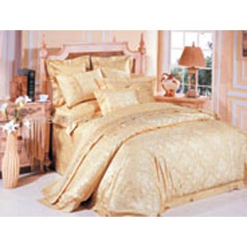  8pc Embroidered Bedding Set (8PC Вышитая Комплекты постельных принадлежностей)