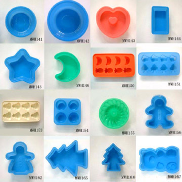  Silicone Rubber Cake Molds (Les moules en caoutchouc silicone Cake)